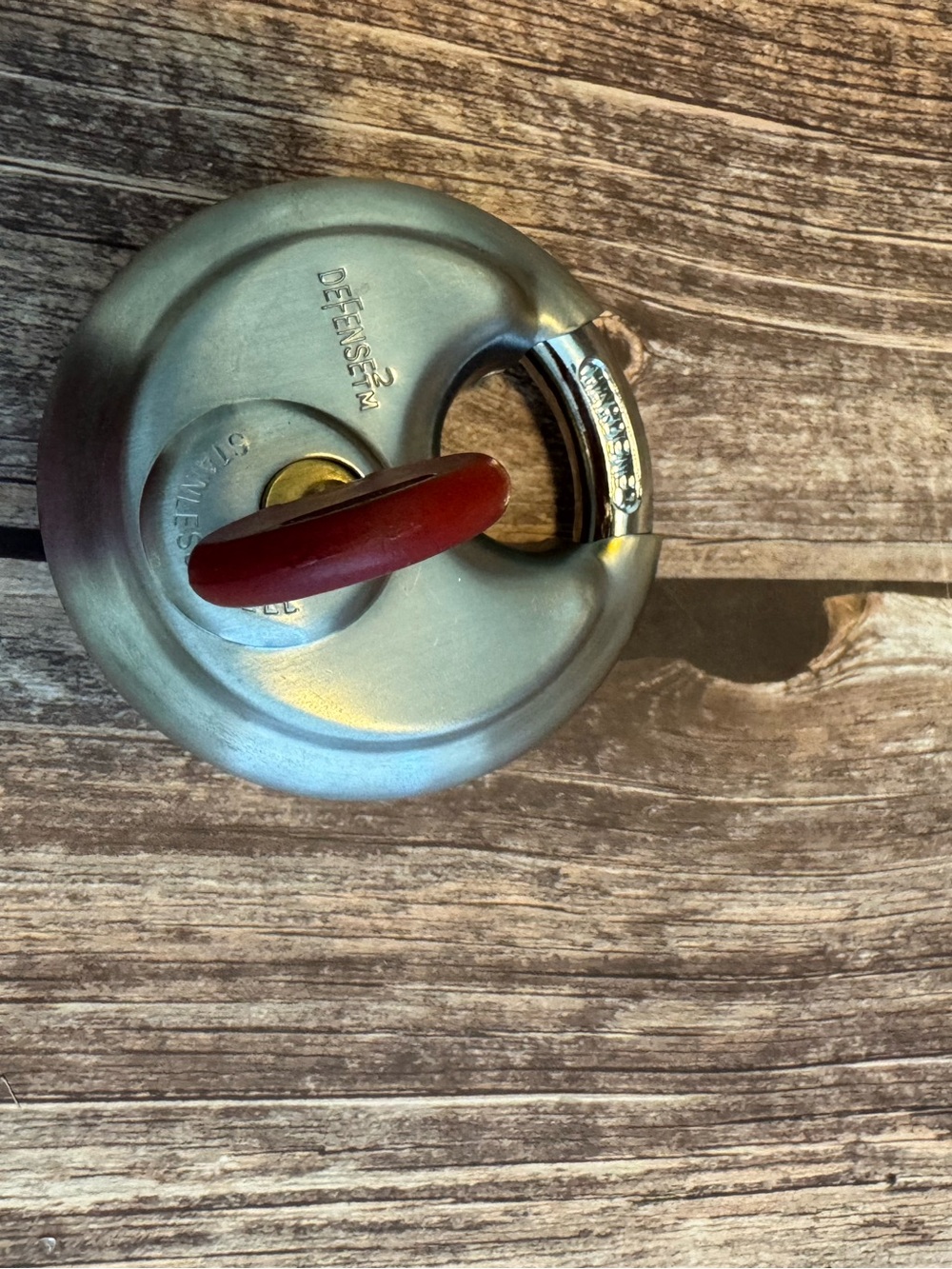 Defense2 Padlock with Key Item #PHK7905